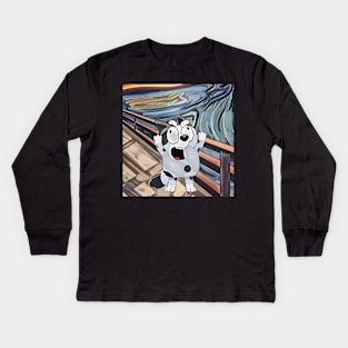 Muffin Style Art Kids Long Sleeve T-Shirt